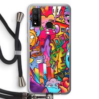 Dreams: Huawei P Smart (2020) Transparant Hoesje met koord