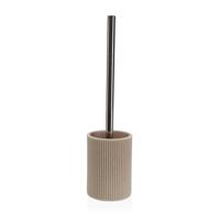 Toiletborstel Versa Beige Hars Staal 9,4 x 37 x 9,4 cm