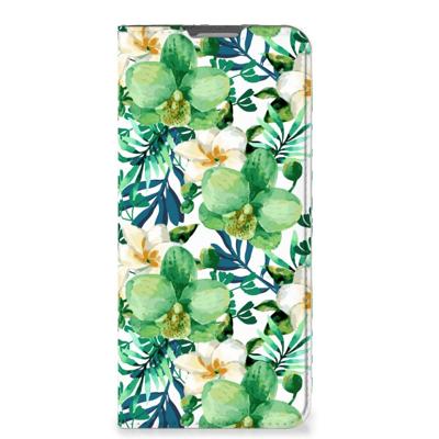 OPPO Reno8 Lite Smart Cover Orchidee Groen