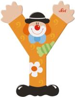 Sevi letter clown y: 10 cm (81761)
