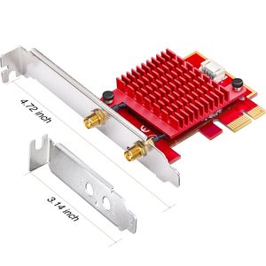 Cudy AX5400 Wi-Fi 6E Bluetooth 5.3 PCI-E Adapter wlan adapter