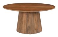 Artistiq Ronde Salontafel 'Dyann' Mangohout, 80cm