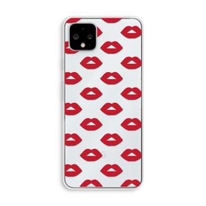 Lips: Pixel 4 XL Transparant Hoesje