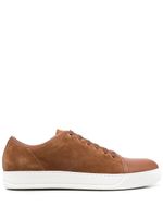 Lanvin baskets DBB1 en daim - Marron
