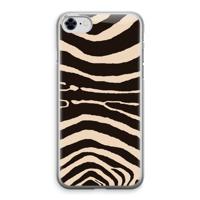 Arizona Zebra: iPhone 8 Transparant Hoesje