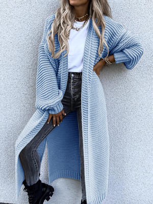 Casual Loose Plain Sweater Cardigan Coat Casual Loose Plain Sweater Cardigan Coat