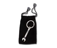 Beta BetaCollection Metalen verchroomde sleutelhanger, in fluwelen etui 9595T - 095950021 Beta BetaCollection Metalen verchroomde sleutelhanger, in fluwelen etui 9595T - 095950021