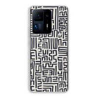 Moroccan Print: Xiaomi Mi Mix 4 Transparant Hoesje