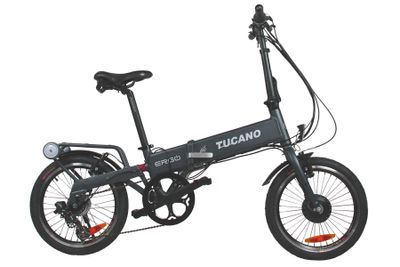 Tucano Ergo Elektrische Vouwfiets - Zwart