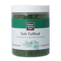 Allgauer Latshen Kiefer Mineralen voetbad allgasan 350 Gram