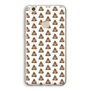 Poop emoji: Huawei Ascend P8 Lite (2017) Transparant Hoesje