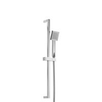 Tres Cuadro glijstang set 66 cm vierkant chroom