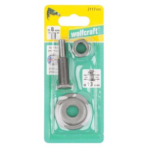 Wolfcraft 2117000 Spandoorn Diameter 13 mm Schacht-Ø 8 mm 1 stuk(s)