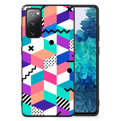 Samsung Galaxy S20 FE Backcover Blokken Kleurrijk