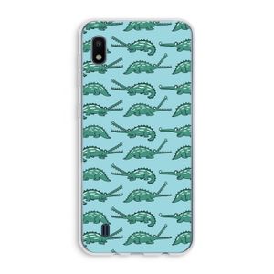 Kroko: Samsung Galaxy A10 Transparant Hoesje
