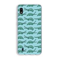 Kroko: Samsung Galaxy A10 Transparant Hoesje