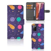 Samsung Galaxy Note 20 | Wallet Case | met Pasjes | Space