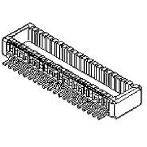 Molex 53885-0408 Mezzanineconnector Totaal aantal polen: 40 Rastermaat: 0.5 mm Inhoud: 1 stuk(s) Tape on Mini reel