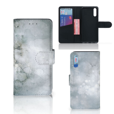 Hoesje Huawei P20 Painting Grey