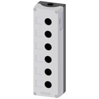 Siemens 3SU1856-0AA00-0AB1 3SU18560AA000AB1 6 inbouwplaatsen, Voor bodembevestiging (l x b x h) 285 x 85 x 64 mm Grijs 1 stuk(s)