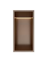 Hotbath &MORE Inbouwnis 30x15x10cm met LED IP44 Tuscan Bronze