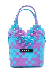 Marni Kids sac cabas Diamond Basket - Violet