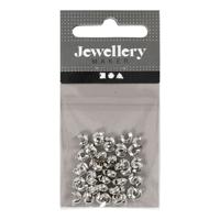 Creativ Company Metalen hoes verzilverd, 50st.