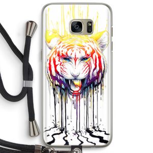 Fading: Samsung Galaxy S7 Edge Transparant Hoesje met koord