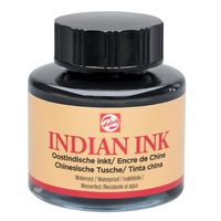 Talens Oostindische inkt, flesje van 30 ml, zwart