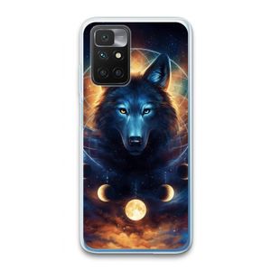 Wolf Dreamcatcher: Xiaomi Redmi 10 Transparant Hoesje