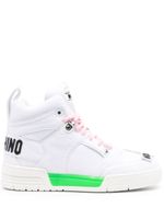 Moschino Kevin high-top sneakers - Blanc - thumbnail