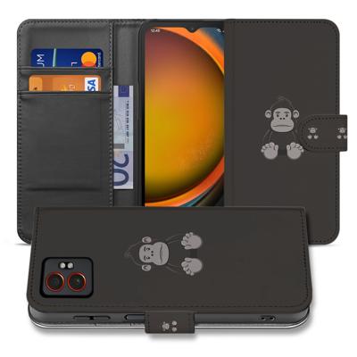 Bookcase Hoesje Voor Samsung Galaxy Xcover 7 Pro | Gorilla Bruin Design
