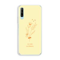 No rain no flowers: Huawei P Smart Pro Transparant Hoesje