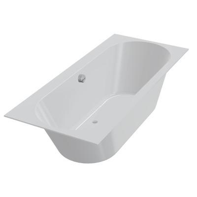 XenZ Ligbad Beterbad Madeira 180x80 cm Inclusief Badpoten Wit