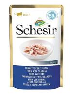 SCHESIR in jelly Tuna with seabass - nat kattenvoer - 50 g