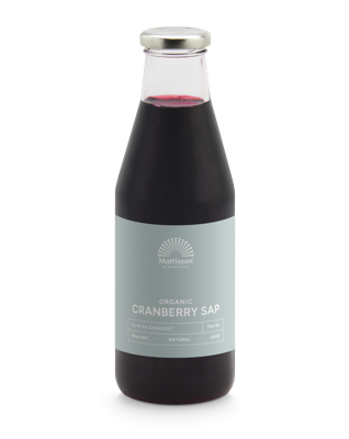 Mattisson HealthStyle Biologisch Cranberrysap