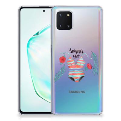 Samsung Galaxy Note 10 Lite Telefoonhoesje met Naam Boho Summer Samsung Galaxy Note 10 Lite Telefoonhoesje met Naam Boho Summer