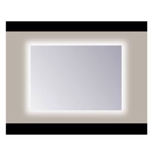 Spiegel Sanicare Q-mirrors Zonder Omlijsting 60 x 65 cm Rondom Cold White LED PP Geslepen
