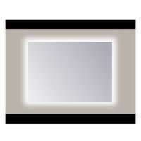 Spiegel Sanicare Q-mirrors Zonder Omlijsting 60 x 65 cm Rondom Cold White LED PP Geslepen - thumbnail
