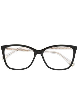 Chloé Eyewear lunettes de vue à monture carrée - Noir