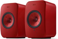 KEF LSX II Wireless Stereo Speakers - Rood