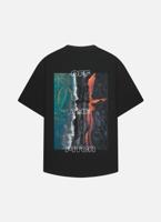 Off The Pitch Lava T-Shirt Heren Zwart - Maat M - Kleur: Zwart | Soccerfanshop