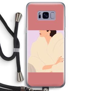 Cosy: Samsung Galaxy S8 Transparant Hoesje met koord
