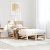 Bedframe zonder matras massief grenenhout 90x200 cm