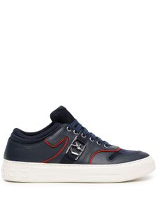 Ferragamo baskets Borg à logo - Bleu