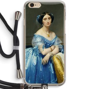 Eleonore: iPhone 6 / 6S Transparant Hoesje met koord