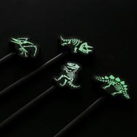 Dinosaurus Glow-in-the-dark Skelet - Gum Potlood