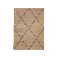 Kave Home Vloerkleed Vallalta Jute, 160 x 230cm - Bruin