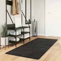 VidaXL Vloerkleed pamplona shaggy hoogpolig modern 80x200 cm antraciet VidaXL Vloerkleed pamplona shaggy hoogpolig modern 80x200 cm antraciet