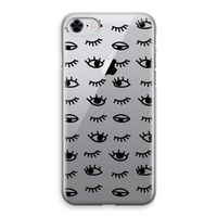 Eye pattern #2: iPhone 8 Transparant Hoesje